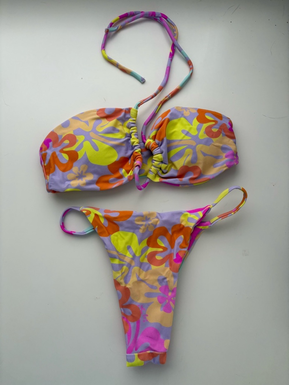 Princess Polly Floral Bandeau Bikini Set